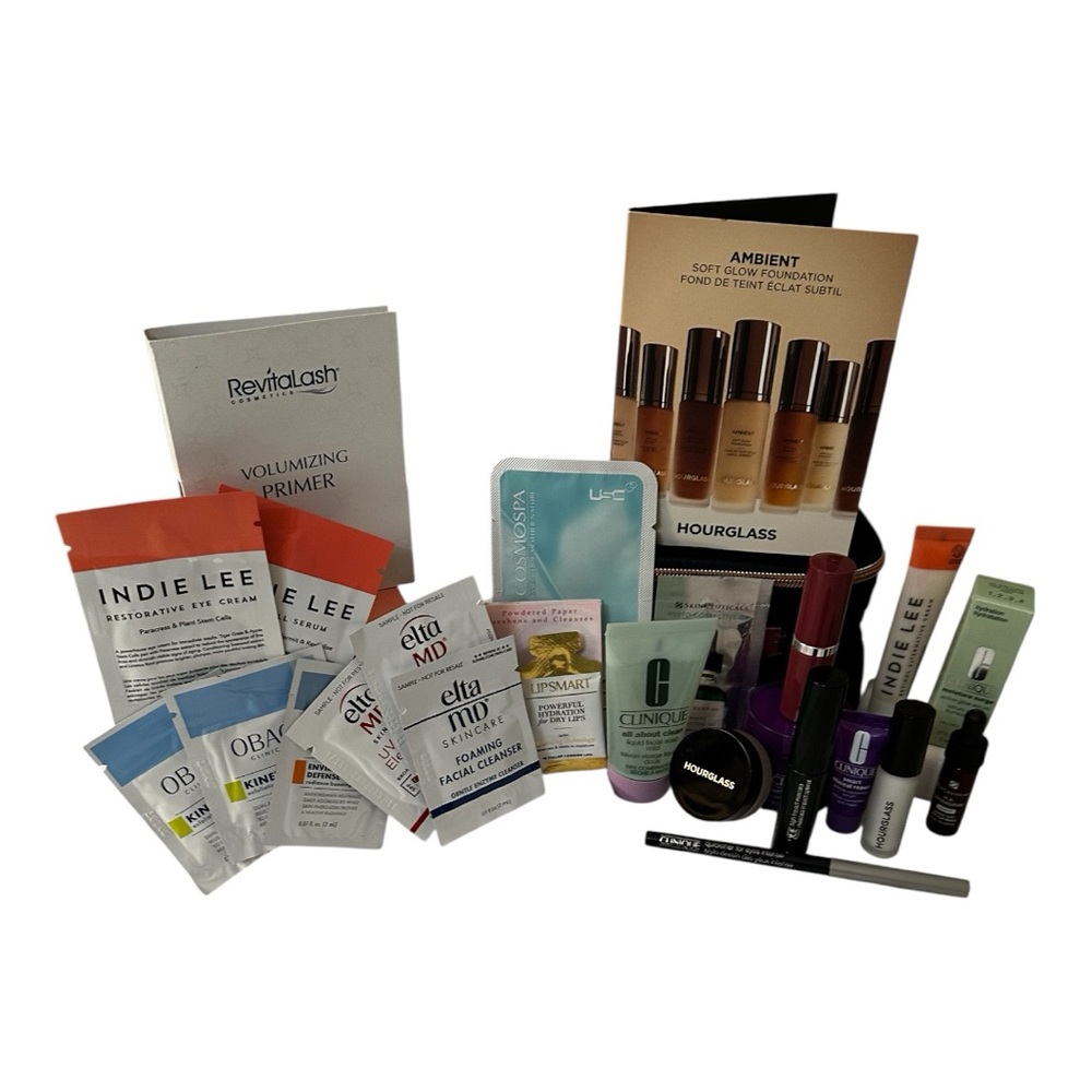 Clinique and Hourglass Samples plus More!!